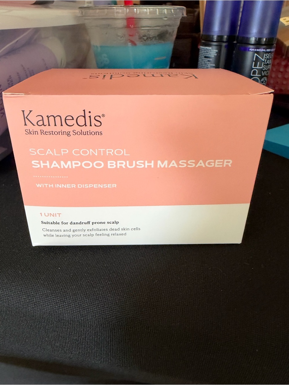 Kamedis scalp massager